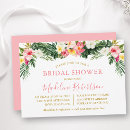 Search for palm leaf bridal shower invitations Modern