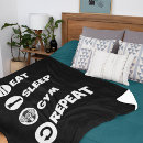 Search for fitness throw blankets gym