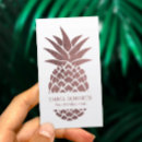 Search for pineapple business cards Modern
