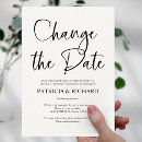 Search for date wedding invitations change of date