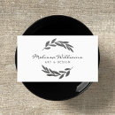 Search for olive branch business cards Leaves