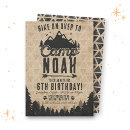 Search for hike birthday invitations Woodland
