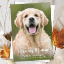 Search for photo memorial thank you cards Celebration of life
