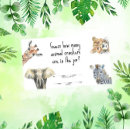 Search for animal crackers invitations Watercolor