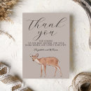 Search for deer thank you cards Gender neutral