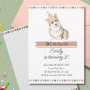 Search for corgis invitations Puppy