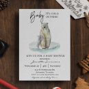 Search for polar bear baby shower invitations Snow