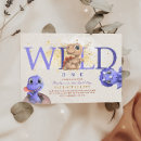 Search for baby dino birthday invitations Animal