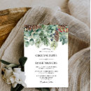 Search for pine trees wedding invitations Snow