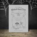 Search for grunge halloween invitations Skeleton