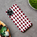 Search for dots designs iphone cases Red