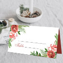 Search for christmas wedding place cards Floral