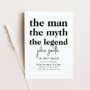 Search for legend invitations The man myth legend