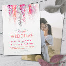 Search for coral red wedding invitations Purple