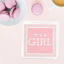 Search for its a girl napkins Gender reveal