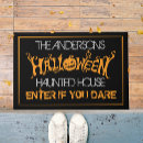 Search for halloween doormats Scary