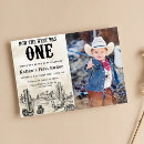 Search for how the west was one birthday invitations Wild west party