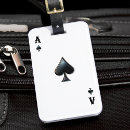 Search for poker luggage tags Spade