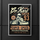 Search for go kart posters Racing car