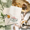 Search for paradise wedding invitations Green