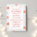 Search for polka dot wedding invitations Pink