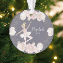 Search for pink flowers christmas tree decorations floral