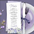 Search for lavender dinner menus Lilac