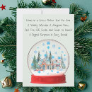Search for snow globe cards Unique