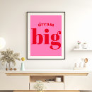 Search for dream big posters Quote