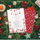 Search for baby christmas invitations Rustic