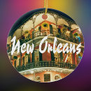 Search for louisiana christmas tree decorations French quarter