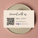 Search for bohemian logo business cards Qr code