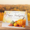 Search for business thanksgiving cards Autumn leaves