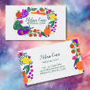 Search for veggie business cards Chef