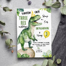Search for dinosaur birthday invitations Boy birthday party