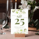 Search for gold foil table cards Green