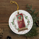 Search for red door christmas tree decorations Zhome