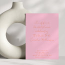 Search for script typography bridal shower invitations Modern