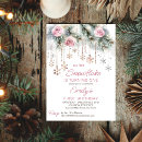 Search for snowflake birthday invitations Pastel