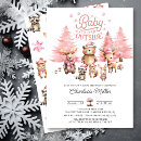 Search for winter woodland baby shower invitations Forest
