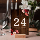 Search for winter wedding table cards Floral
