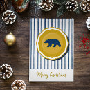Search for blue and gold christmas invitations White