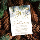 Search for a little snowflake baby shower invitations Watercolor