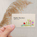 Search for pretty business cards Girly