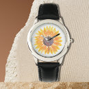 Search for sunflower watches Watercolor