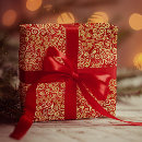 Search for red and gold wrapping paper Sophisticated