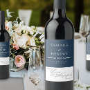 Search for navy blue wine labels Classic
