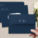 Search for navy blue wedding envelopes Minimal