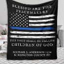 Search for thin blue line blankets Cop