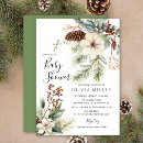 Search for pine branch invitations Modern